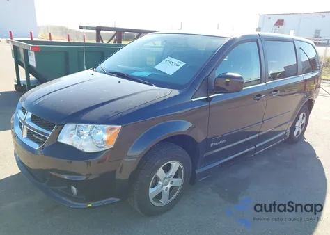 2012 Dodge Grand Caravan Crew z USA, uszkodzony, nr VIN 2C4RDGDG0CR108883